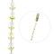 Crystal Lane DIY Glass Garden 7in Tulip Flowers Bead Strand, 9pcs